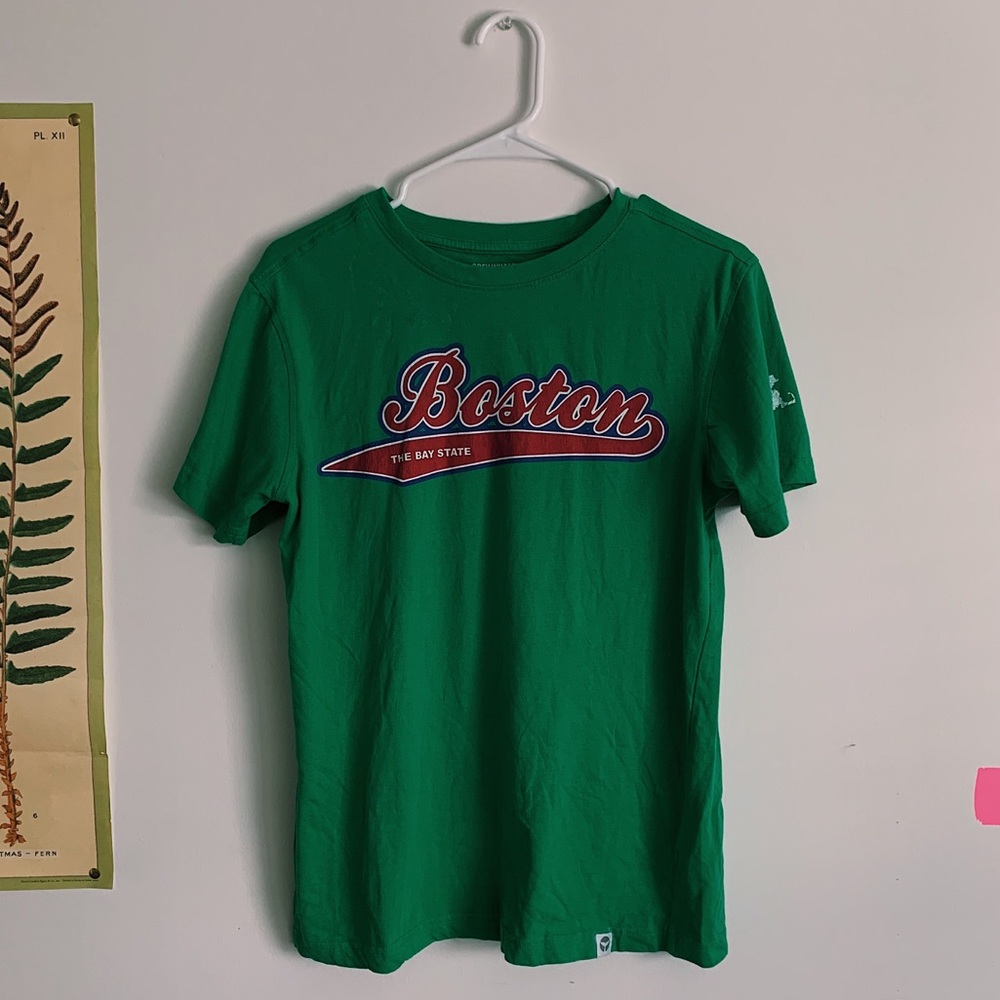 Green Boston T-shirt